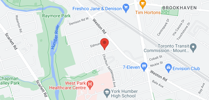 map of #306 -56 SIDNEY BELSEY CRES